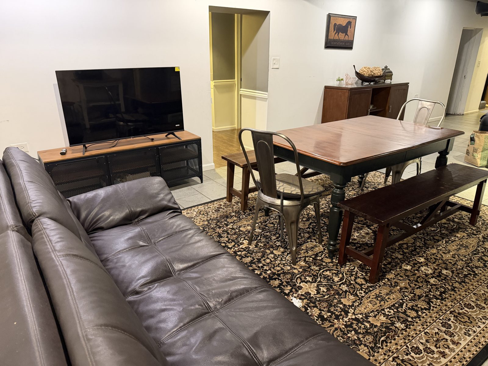 Shared living and dining
