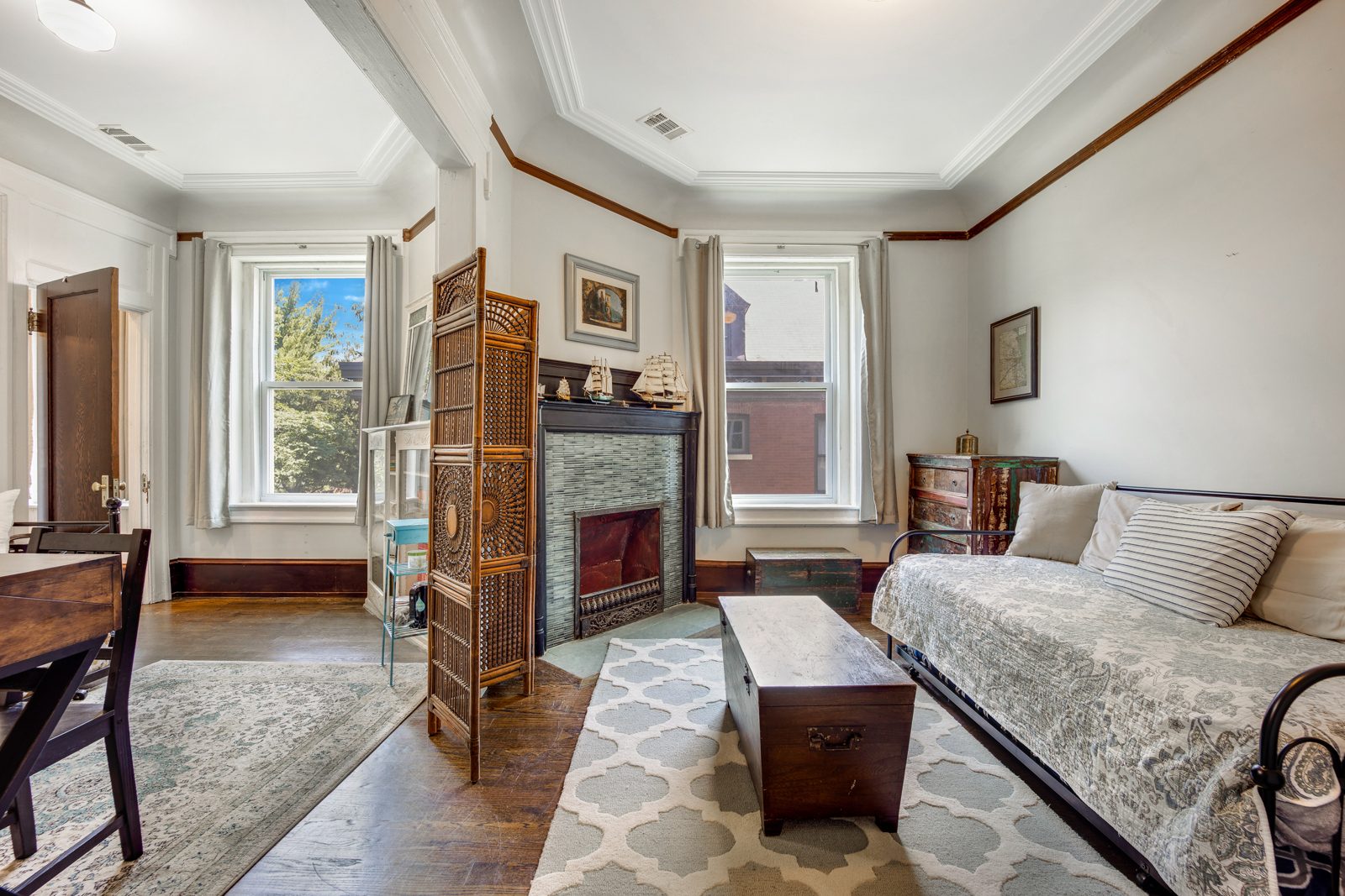 Furnished private bedroom example